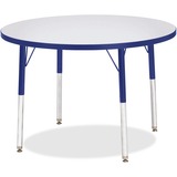 Jonti-Craft Berries Adult Height Color Edge Round Table