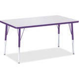 Jonti-Craft Berries Adult Height Color Edge Rectangle Table