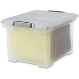 Storex+Tote+Clear+Storage+Box+with+Lid