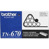 Brother TN670 Original Toner Cartridge - Laser - 7500 Pages - Black - 1 Each