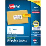 Avery® Shipping Labels, Sure Feed®, 2