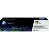 HP 126A (CE312A) Original Standard Yield Laser Toner Cartridge - Single Pack - Yellow - 1 Each - 1000 Pages
