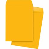 Business Source Kraft Gummed Catalog Envelopes - Catalog - 10" Width x 15" Length - 28 lb - Gummed - Kraft - 250 / Box - Brown Kraft