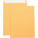 Business Source Self Adhesive Kraft Catalog Envelopes - Catalog - 10" Width x 13" Length - 28 lb - Self-sealing - Kraft - 250 / Box - Brown Kraft