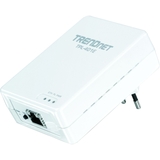 TRENDnet TPL 401E Powerline Network Adapter   1 x 10/100/1000Base T 