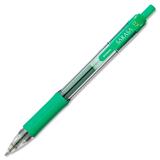 Zebra Pen Sarasa Gel Pen - Medium Pen Point - 0.7 mm Pen Point Size - Retractable - Green Water Based Ink - Translucent Barrel - 1 Each