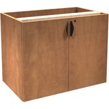 Heartwood Innovations Storage Cabinet - 35.5" x 21.8" x 1" x 36.5" - 2 Door(s) - Material: Particleboard - Finish: Laminate, Sugar Maple
