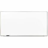Ghent Verona M2-48-4 Markerboard - 96" (8 ft) Width x 48" (4 ft) Height - Melamine Surface - Aluminum Frame - Durable, Non-magnetic - 1 Each