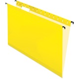 Pendaflex SureHook Legal Recycled Hanging Folder - 8 1/2" x 14" - Yellow - 10% Recycled - 20 / Box