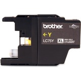 Brother LC75YS Original Ink Cartridge - Inkjet - 600 Pages - Yellow - 1 Each