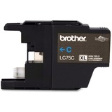 Brother LC75CS Original Ink Cartridge - Inkjet - 600 Pages - Cyan - 1 Each