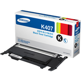 Samsung CLT-K407S Toner Cartridge - Laser - 1500 Pages - Black - 1 Each