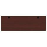 Star Tucana Conference Table Top - Rectangle Top - 72" Table Top Length x 24" Table Top Width x 1" Table Top Thickness - Figured Mahogany - 1 Each