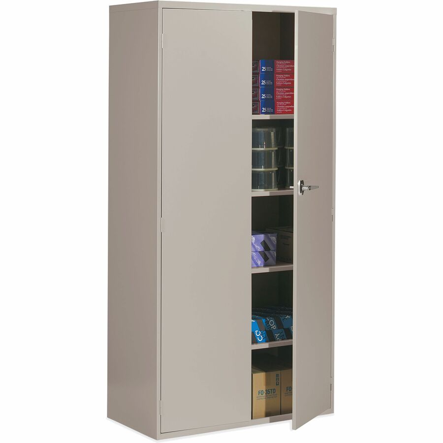 9300 Series 72" Two Door Storage Cabinet, Nevada - Global Fileworks 9300 Series Storage Cabinet - 72"H - 4 Shelves - Nevada