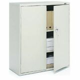 Global 9300 Storage Cabinet - 36" x 18" x 42" - 2 x Door(s) - Leveling Glide, Lockable - Nevada