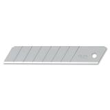 Olfa Heavy-Duty Utility Knife Blade - x 0.71" (18 mm) Thickness - Straight Style - Snap-off - Carbon Steel - 50 / Pack