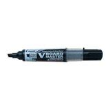 Pilot V-Board Master Whiteboard Marker - Chisel Marker Point Style - Refillable - Black Liquid Ink - 1 Each