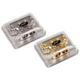 PRO (2) 4ga Inputs (4) 8ga Outputs 4-way Block Shoc-Krome