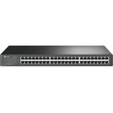 TP-Link TL-SF1048 48-Port Rackmount Switch - 48 Ports - Fast Ethernet - 10/100Base-TX - 2 Layer Supported - 9.90 W Power Consumption - Twisted Pair - Desktop, Rack-mountable