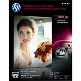 HP Premium Plus 11.5 mil Photo Paper - Letter - 8 1/2" x 11" - 80 lb Basis Weight - Glossy - 50 / Pack - Smudge Proof, Water Resistant, Quick Drying, Fade Resistant