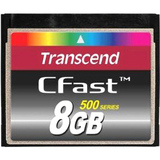 Transcend TS8GCFX500 8 GB CFast Card - 500x Memory Speed