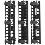 Tripp Lite by Eaton SmartRack 3-in. (7.62 cm) Wide High Capacity Vertical Cable Manager - Double finger duct