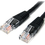 StarTech.com 15 ft Black Molded Cat5e UTP Patch Cable - Make Fast Ethernet network connections using this high quality Cat5e Cable, with Power-over-Ethernet capability - 15ft Cat5e Patch Cable - 15ft cat 5e patch cable - 15ft Cat5e Patch Cord - 15ft Molded Patch Cable - 15ft RJ45 Patch Cable