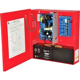 Altronix 4 PTC Outputs Power Supply/Charger. 12VDC @ 4A or 24VDC @ 3A. Red Encl & Xfmr