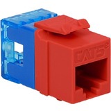 ICC Cat 5e, HD, Modular Connector, Red