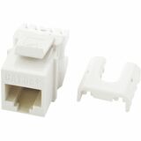 On-Q Quick Connect Cat 5e RJ45 Keystone Insert, White (M10)