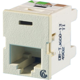 Ortronics TracJack Network Connector - 1 x RJ-45 Network Female - Ivory (TJ600-13)