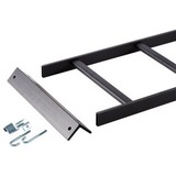 Ortronics Runway Wall to Rack Kit, Black - Cable Management Kit - Black (WRTRT-12B)