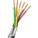 Aiphone Control Cable - 500 ft Bare Wire Control Cable - First End: Bare Wire - Shielding - CL3R,...