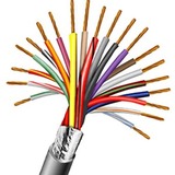Aiphone Control Cable - 500 ft Bare Wire Control Cable - First End: Bare Wire - Shielding - CL3R,...
