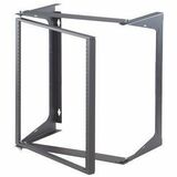 Ortronics Swing-EZ Wall Rack - Black - 25.00 in D - For Equipment, Panel - 26U Rack Height25