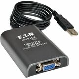 Tripp Lite by Eaton USB 2.0 to VGA Dual Multi-Monitor External Video Graphics Card Adapter 1080p 60Hz