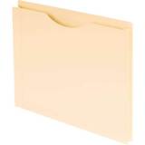 Pendaflex 3033D-CP10 Letter Recycled File Jacket - 8 1/2" x 11" - 1 1/2" Expansion - Fiber - Manila - 10 / Pack