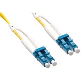 Axiom LC/LC Singlemode Duplex OS2 9/125 Fiber Optic Cable 3m - 9.8 ft Fiber Optic Network Cable for Network Device - First End: 2 x LC Network - Male - Second End: 2 x LC Network - Male - 9/125 µm - Yellow