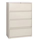 Lorell Fortress Lateral File with Roll-Out Shelf