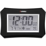 LLR60998 - Lorell LCD Wall/Alarm Clock