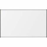 Lorell Dry-Erase Marker Board - 72" (6 ft) Width x 48" (4 ft) Height - Porcelain Enameled Steel Surface - Satin Aluminum Frame - Magnetic - Ghost Resistant - Assembly Required - 1 Each