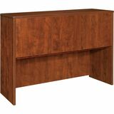 Lorell Essentials Hutch - 59" x 14.8" x 36" - 3 Door(s) - Finish: Cherry, Laminate