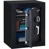 Sentry Safe Fire-Safe Executive Safe - 96.28 L - Electronic Lock - Water Resistant, Fire Resistant - Internal Size 25.8" x 19.4" x 11.7" - Overall Size 27.8" x 21.7" x 19" - Black