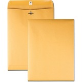 BSN04424 - Business Source 32 lb Kraft Clasp Envelopes