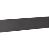 Lorell Essentials Series Hutch Tackboards - 16.50" (419.10 mm) Height x 63.88" (1622.43 mm) Width x 0.50" (12.70 mm) Depth - Black Fabric Surface - Laminated - 1 Each