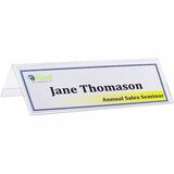 CLI87597 - C-Line Heavyweight Rigid Plastic Name Tent...