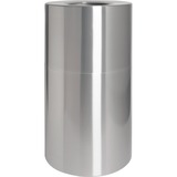 Genuine Joe Classic Cylinder 2-Piece Waste Receptacle