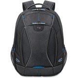 Solo Tech Carrying Case (Backpack) for 17.3" Apple iPad Notebook - Black, Blue - Polyester Body - Handle, Backpack Strap - 18.75" (476.25 mm) Height x 14" (355.60 mm) Width x 7" (177.80 mm) Depth - 1 Each