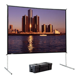 Da-Lite Fast-Fold Deluxe 166" Manual Projection Screen