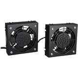 Tripp Lite SRFANWM Cooling Fan - 2 Pack - 5946.5 L/min Maximum Airflow - NEMA 5-15P - 2 pc(s) - Cabinet